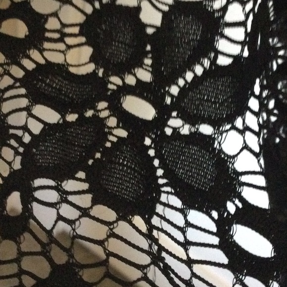 Black lace mini dress Size S - Picture 4 of 4